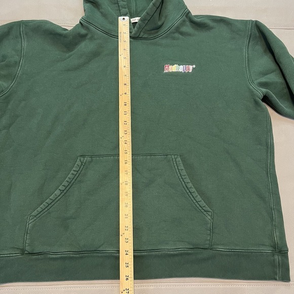 Madhappy Men Green‎ Heavy Thick Cotton USA Preppy Skater Hoodie Sweater-LRG-XXXX - Picture 6 of 12